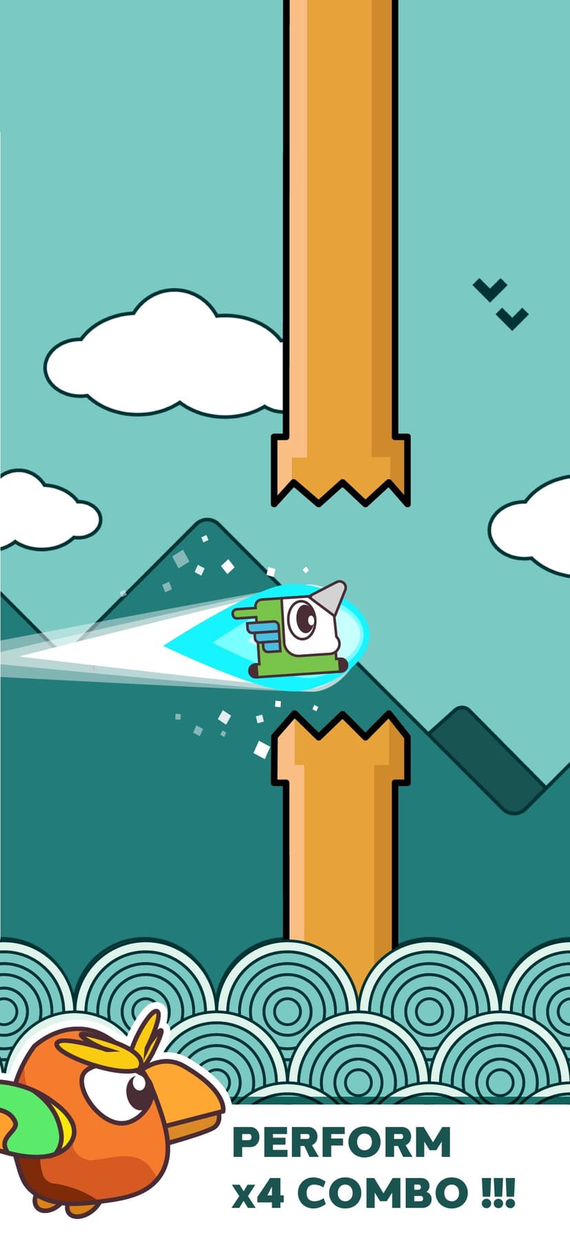 Tap To Dash Bird - Do Not Flap screenshot 3 - screenshot