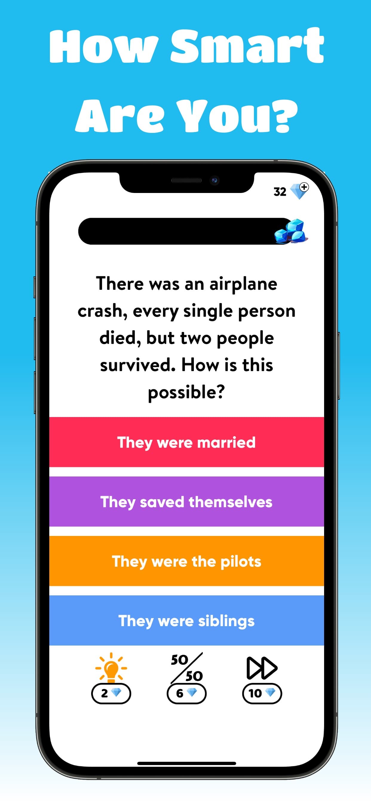 Idiot Test - Quiz Game screenshot 1 - screenshot
