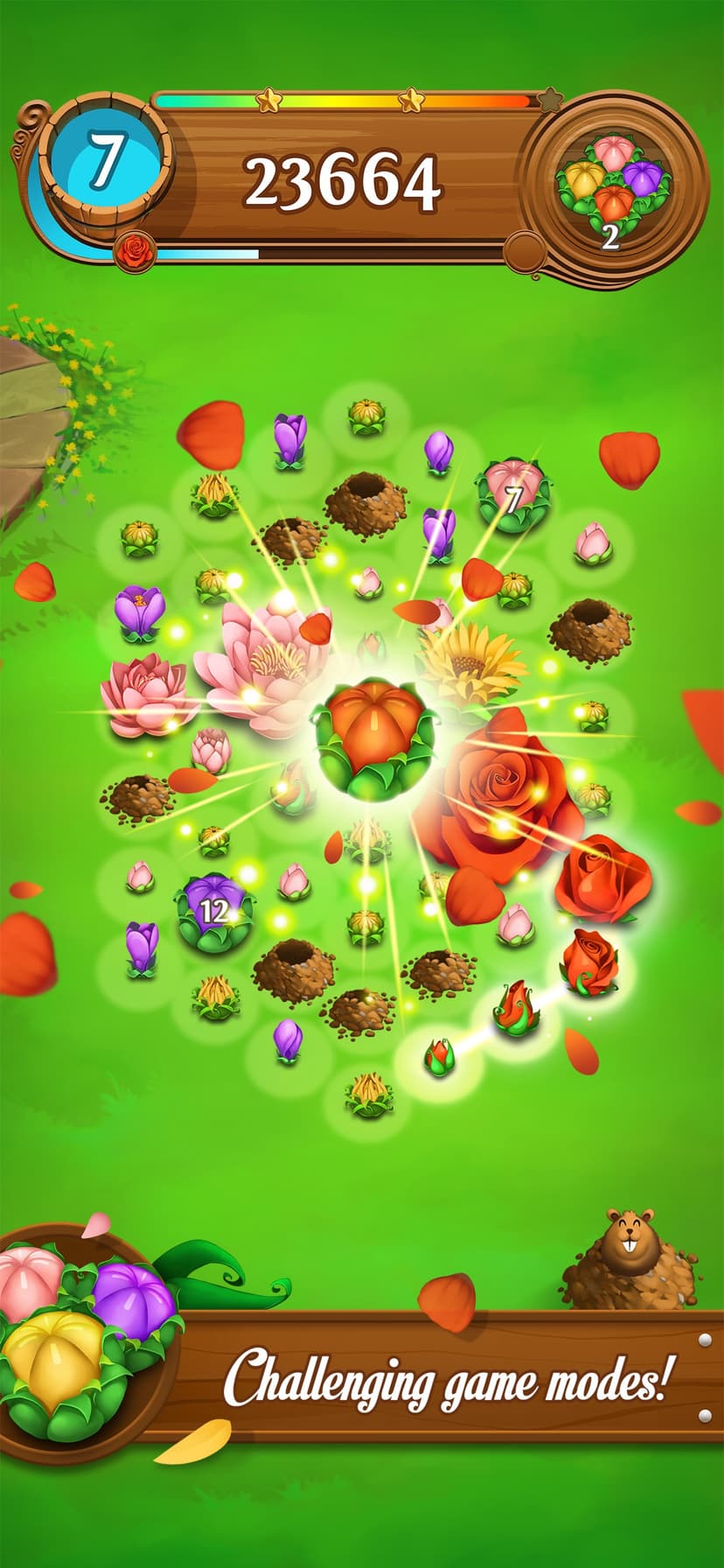 Blossom Blast Saga screenshot 2 - screenshot