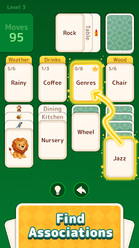 Word Solitaire: Associations screenshot 1 - screenshot
