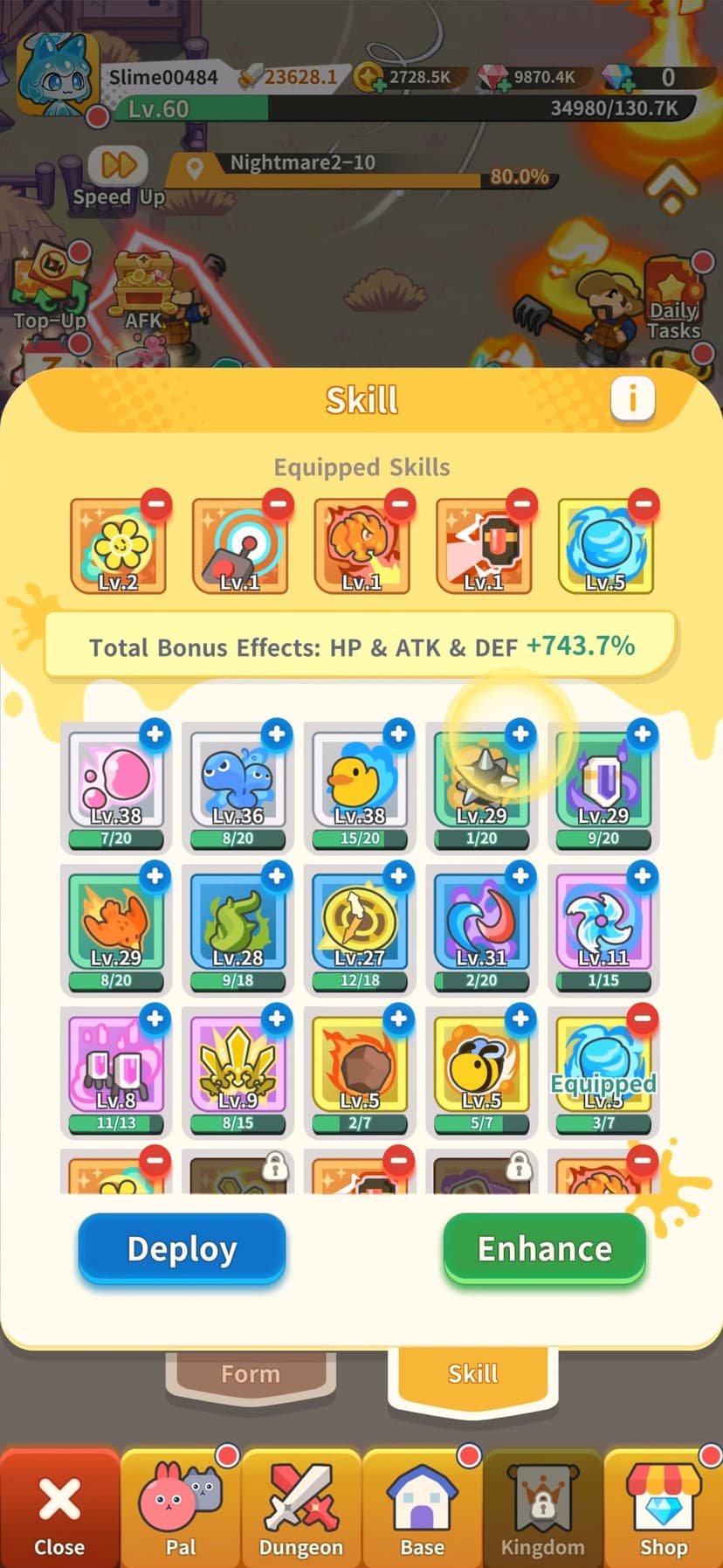 Pew Pew Slime - Idle RPG screenshot 10 - screenshot