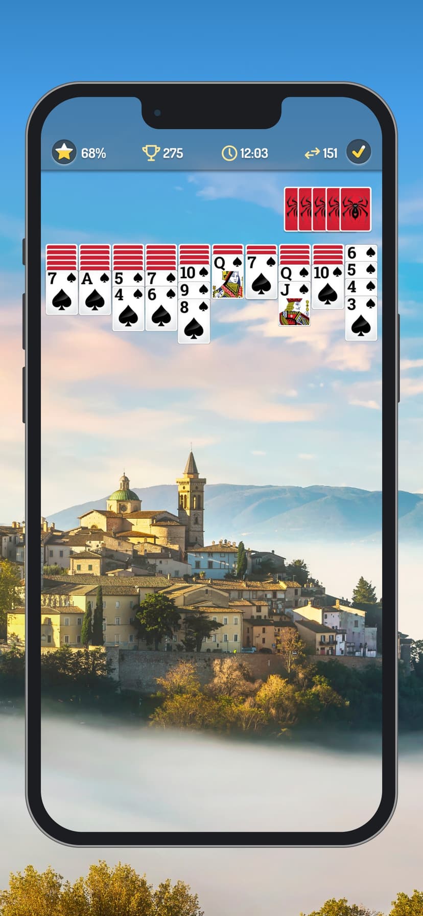 Spider Solitaire #1 Card Game screenshot 1 - screenshot