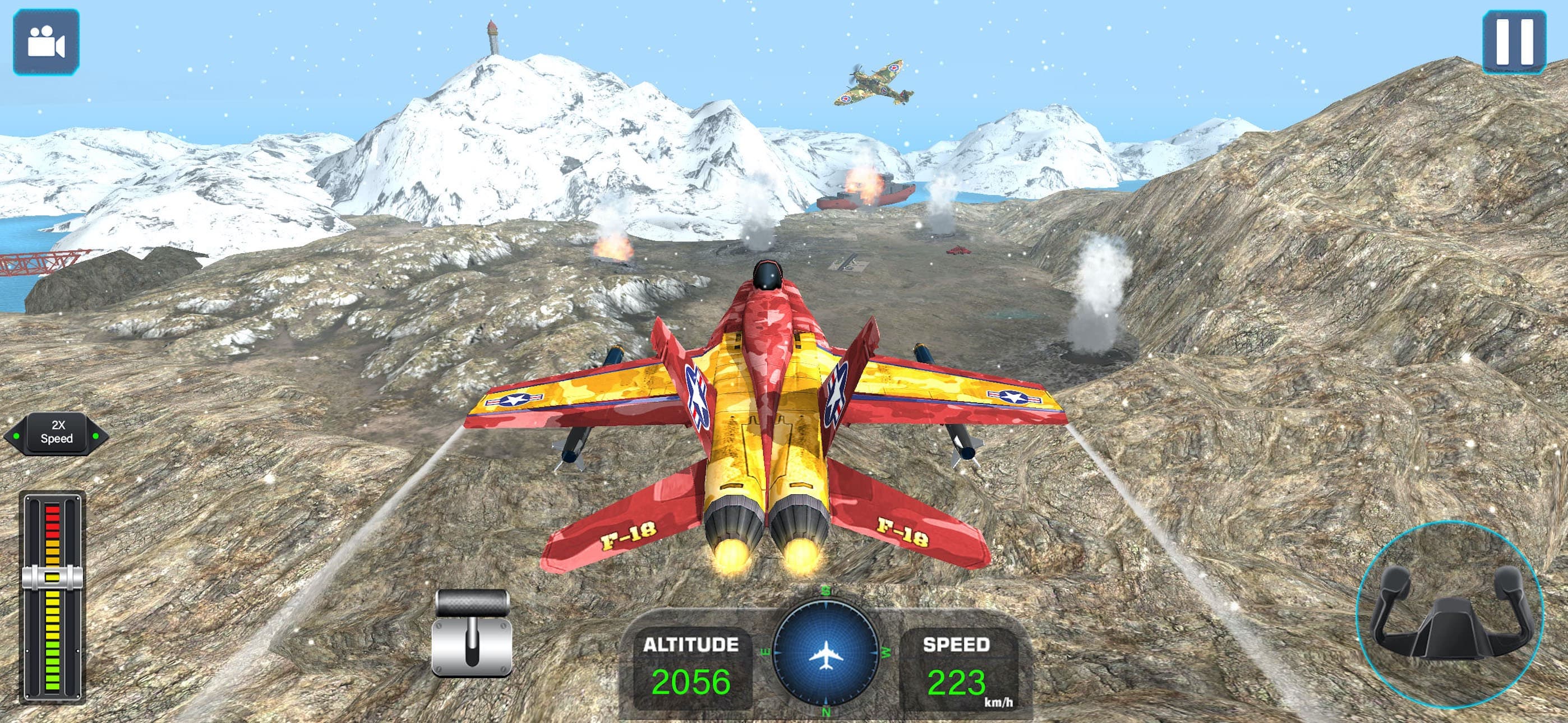 Airplane Flying Simulator 3D screenshot 9 - screenshot