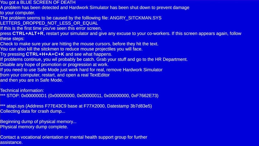 Null - screenshot
