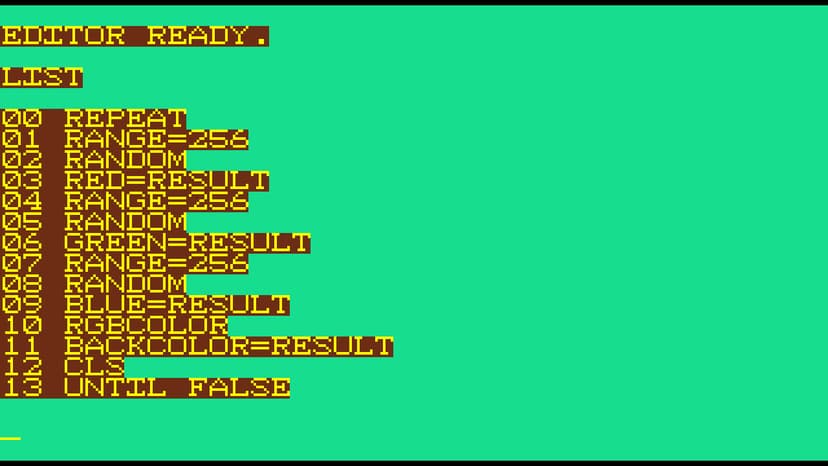 Null - screenshot
