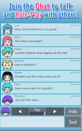 Gacha Memories - Anime Visual screenshot 8 - screenshot