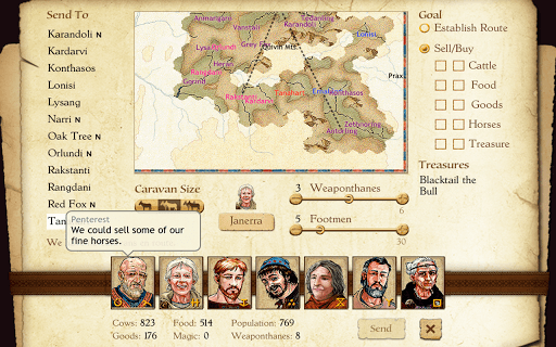 King of Dragon Pass: Text RPG screenshot 14 - screenshot