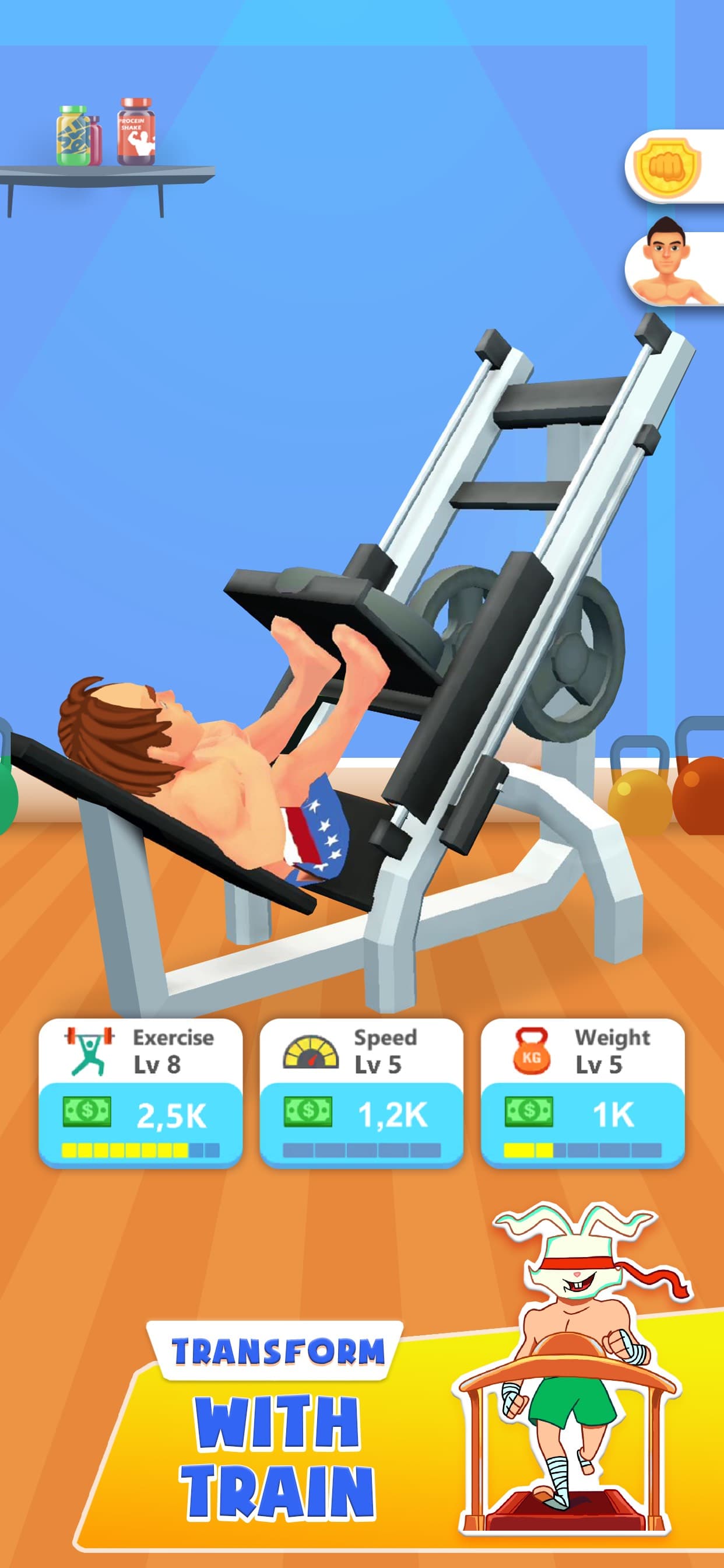 Idle Workout Master: Boxbun screenshot 4 - screenshot