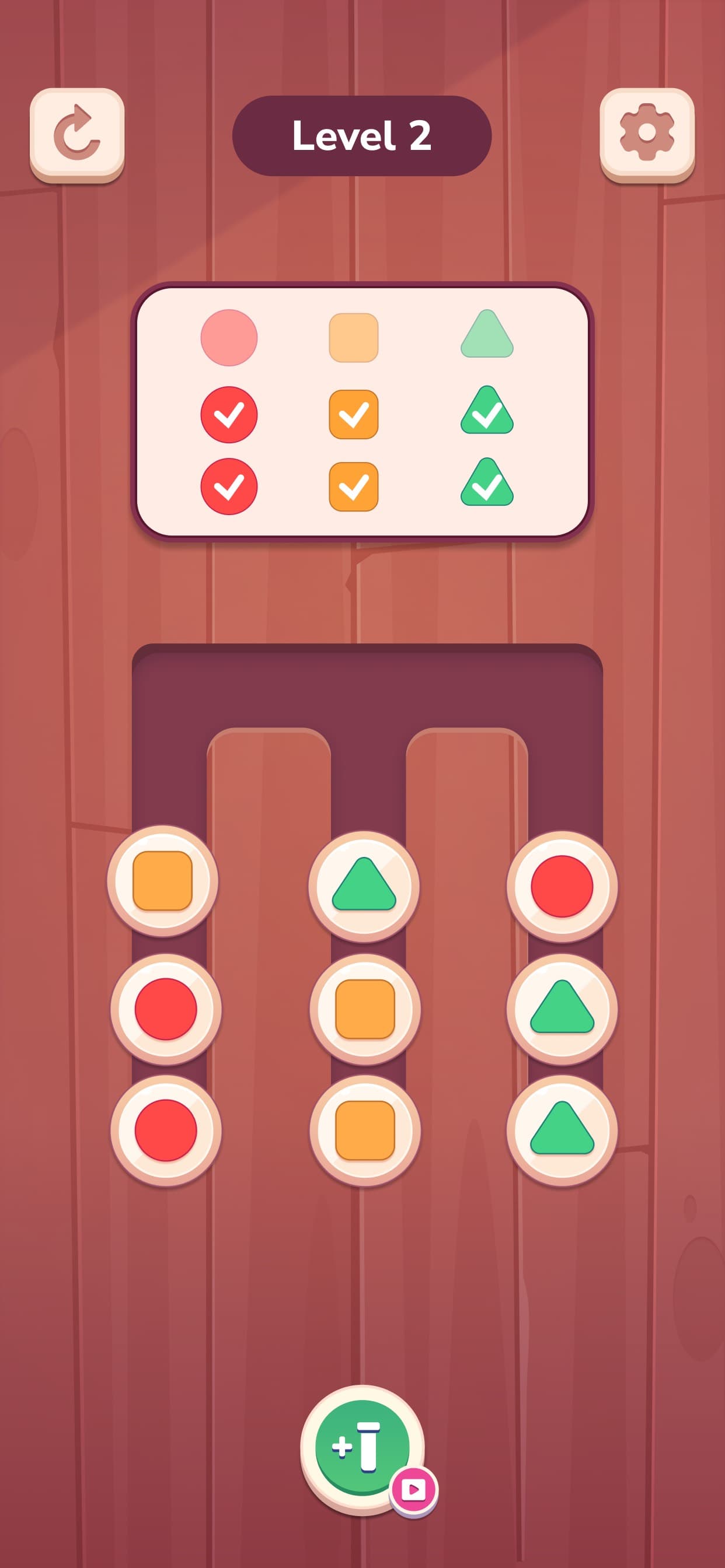 Color Shape Sort Puzzle screenshot 1 - screenshot