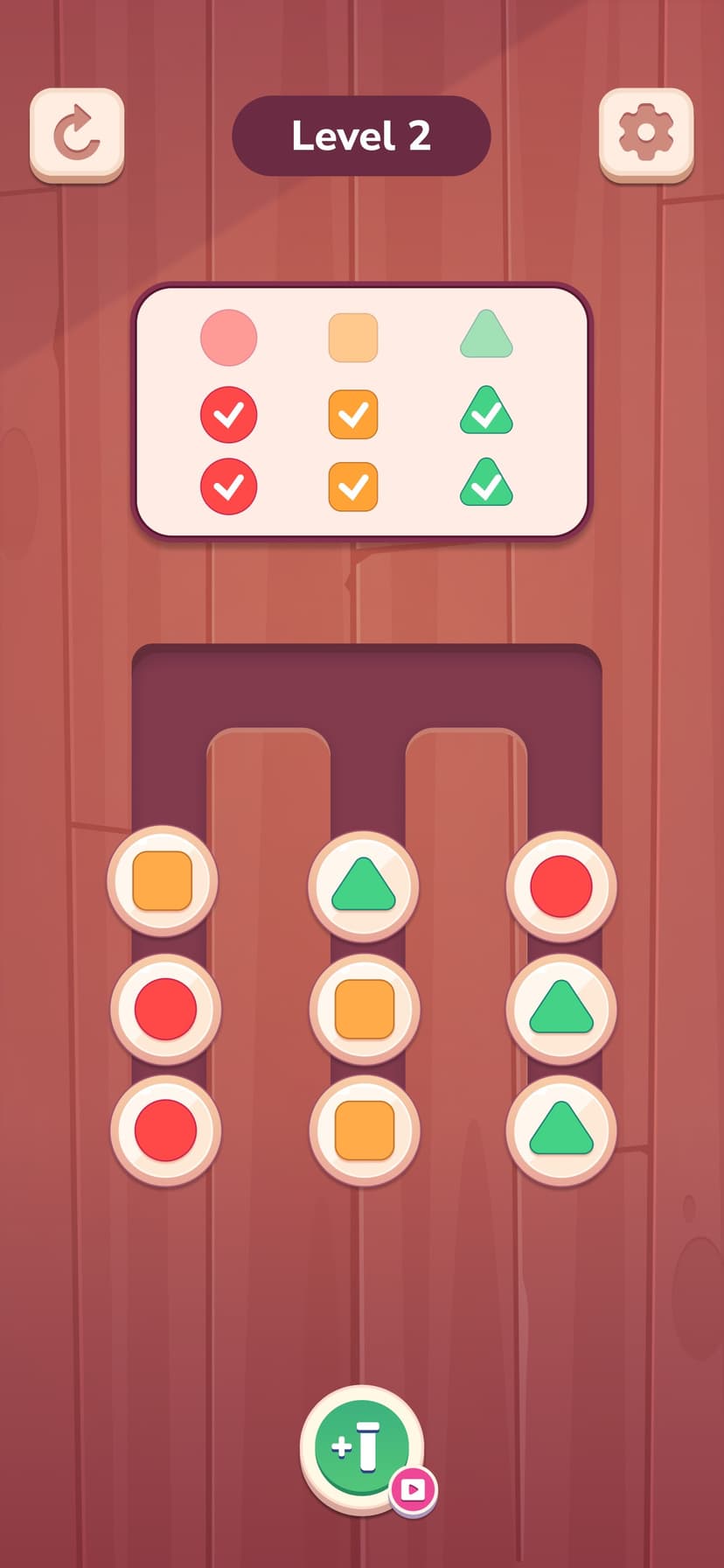 Color Shape Sort Puzzle screenshot 1 - screenshot