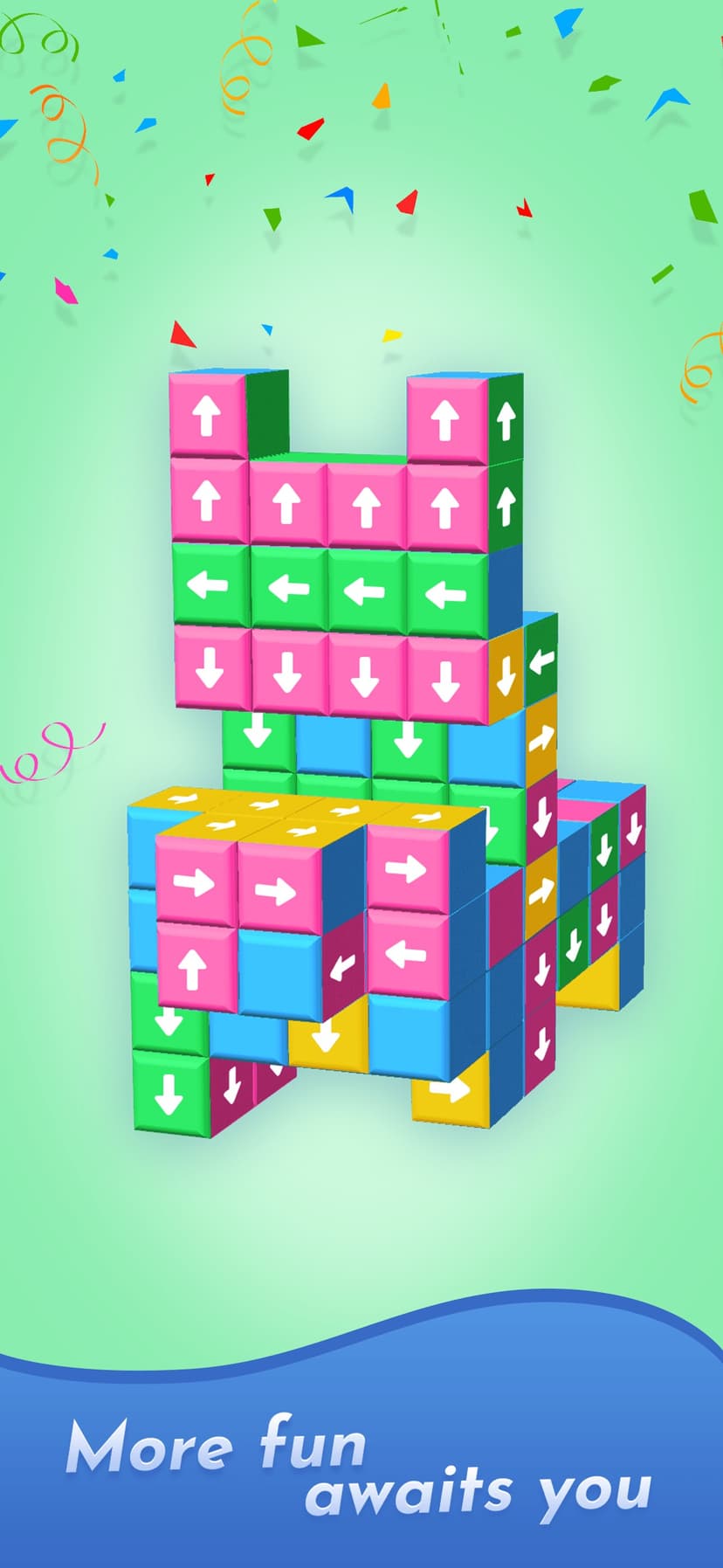Tap Away 3D:Block Cube Puzzle screenshot 3 - screenshot