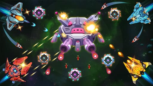 Chicken Attack: Galaxy Shooter screenshot 7 - screenshot