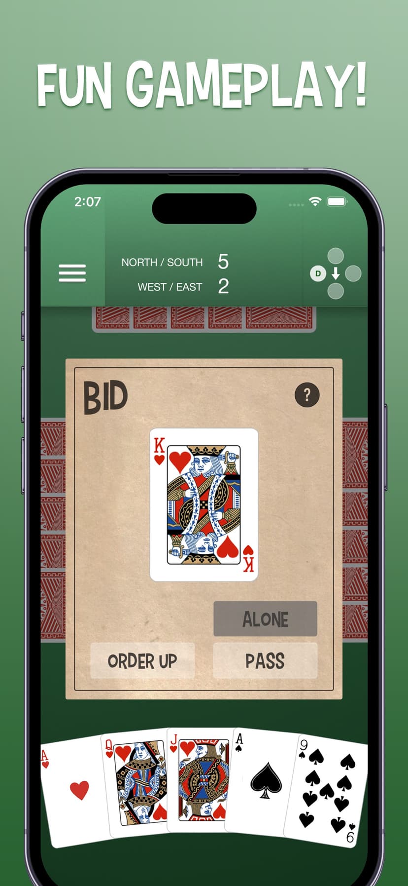 Euchre ++ screenshot 3 - screenshot