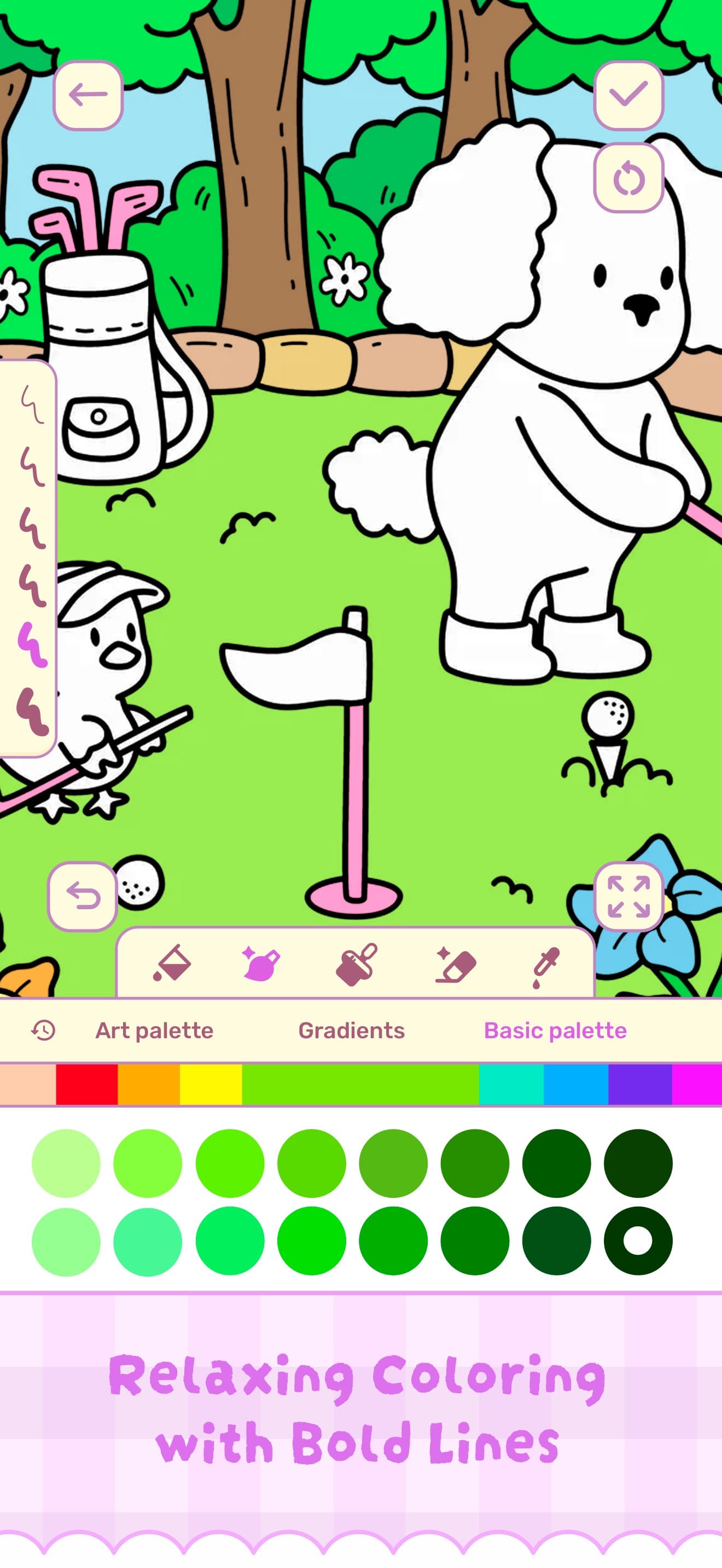 My Cute Friends: Coloring Book screenshot 4 - screenshot