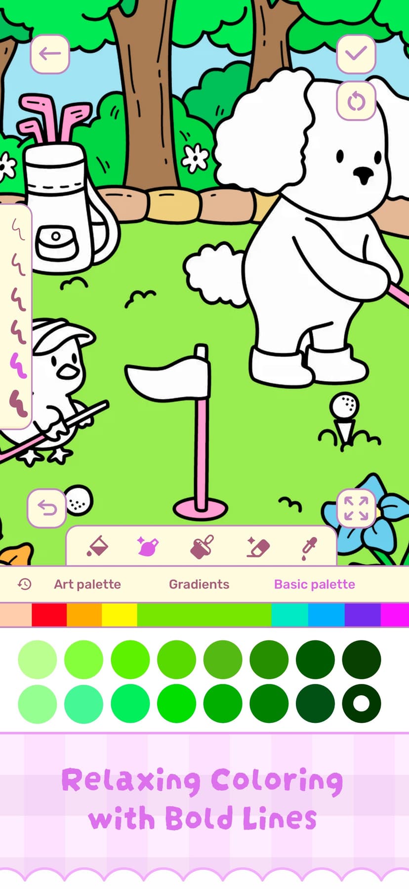 My Cute Friends: Coloring Book screenshot 4 - screenshot