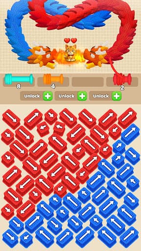 Wool Crush™ - Yarn Color Sort screenshot 1 - screenshot
