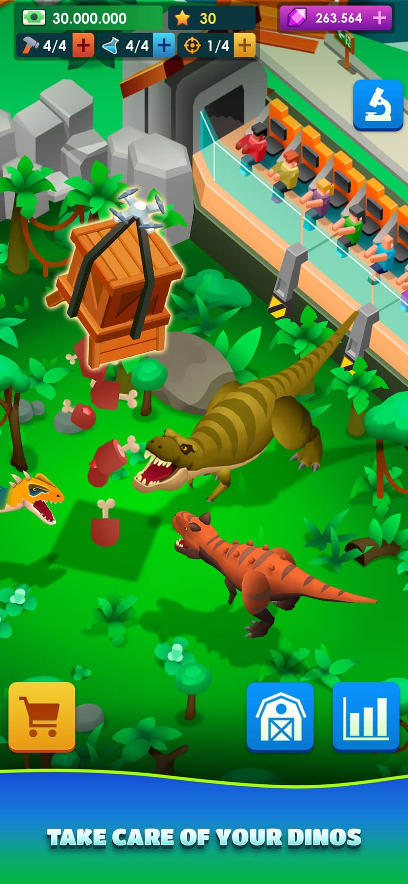 Dinosaur Park—Jurassic Tycoon screenshot 4 - screenshot