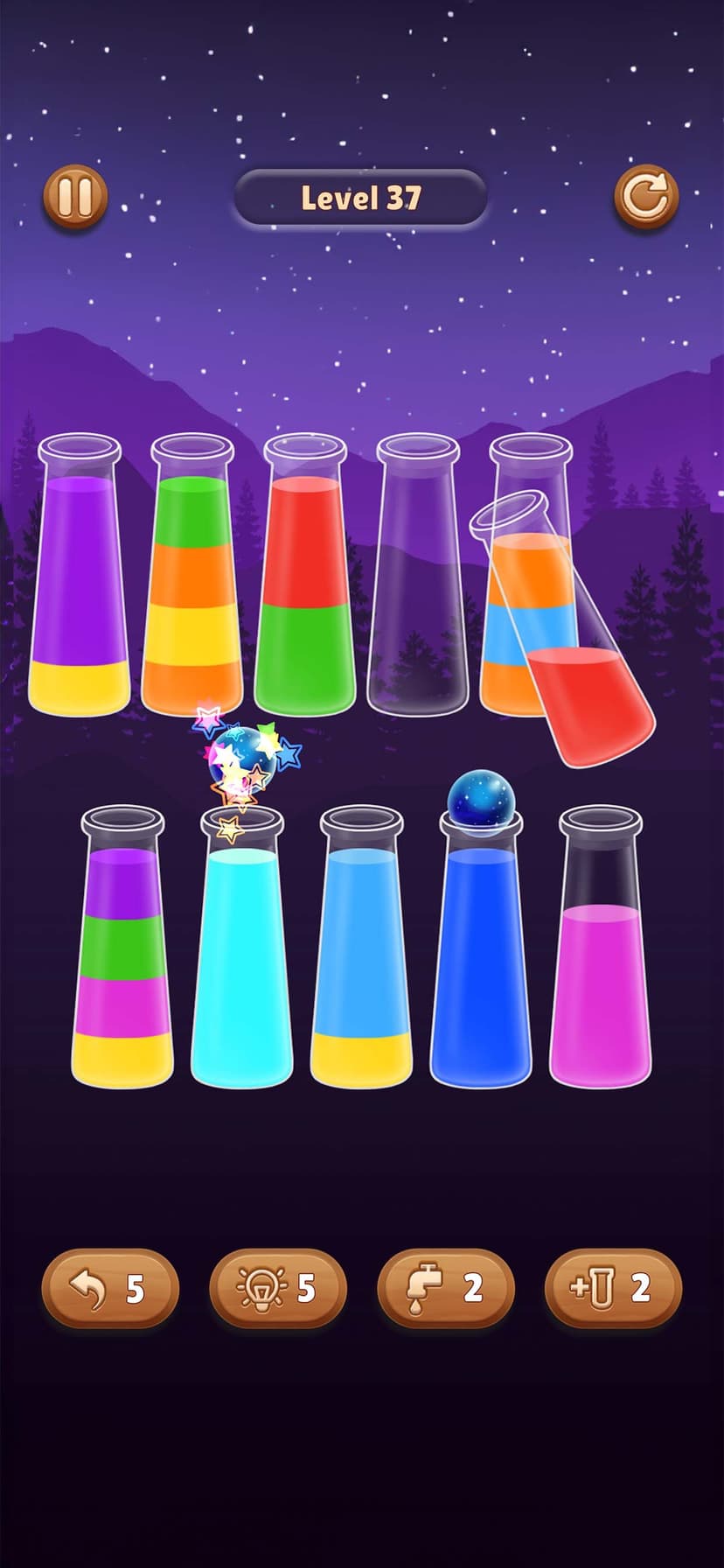 Color Water Sort Wooden Puzzle screenshot 9 - screenshot