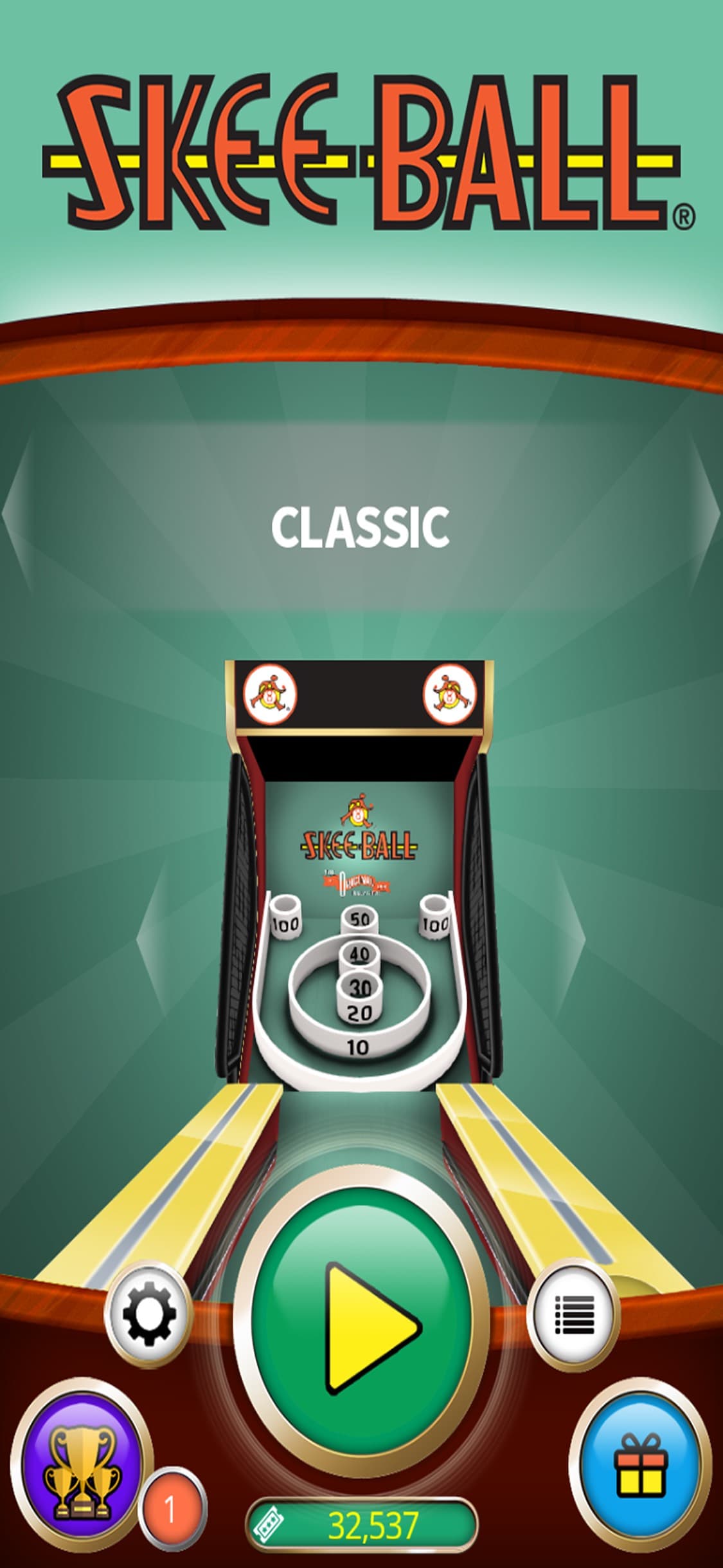 Skee-Ball Plus screenshot 1 - screenshot