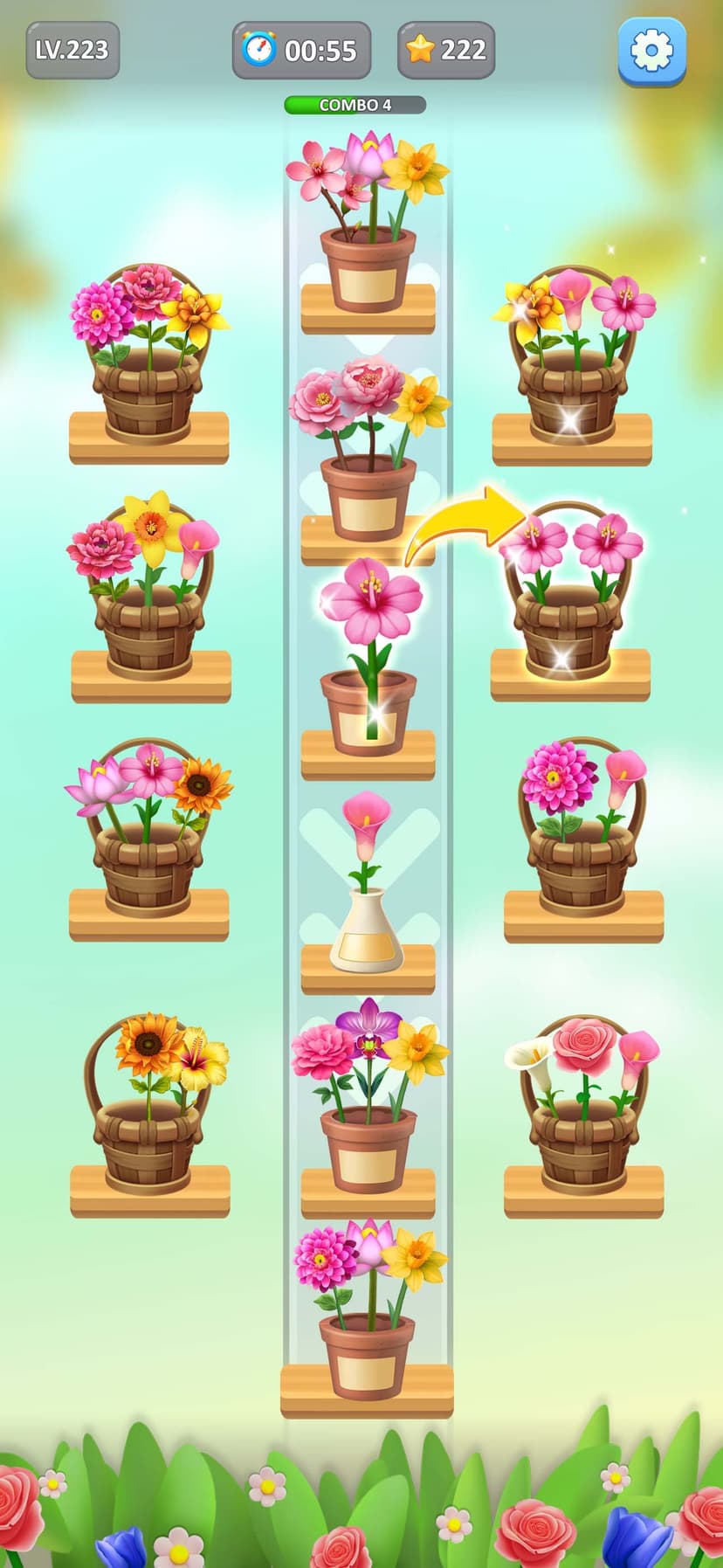 Flower Sort: Bloom Puzzle Game screenshot 5 - screenshot
