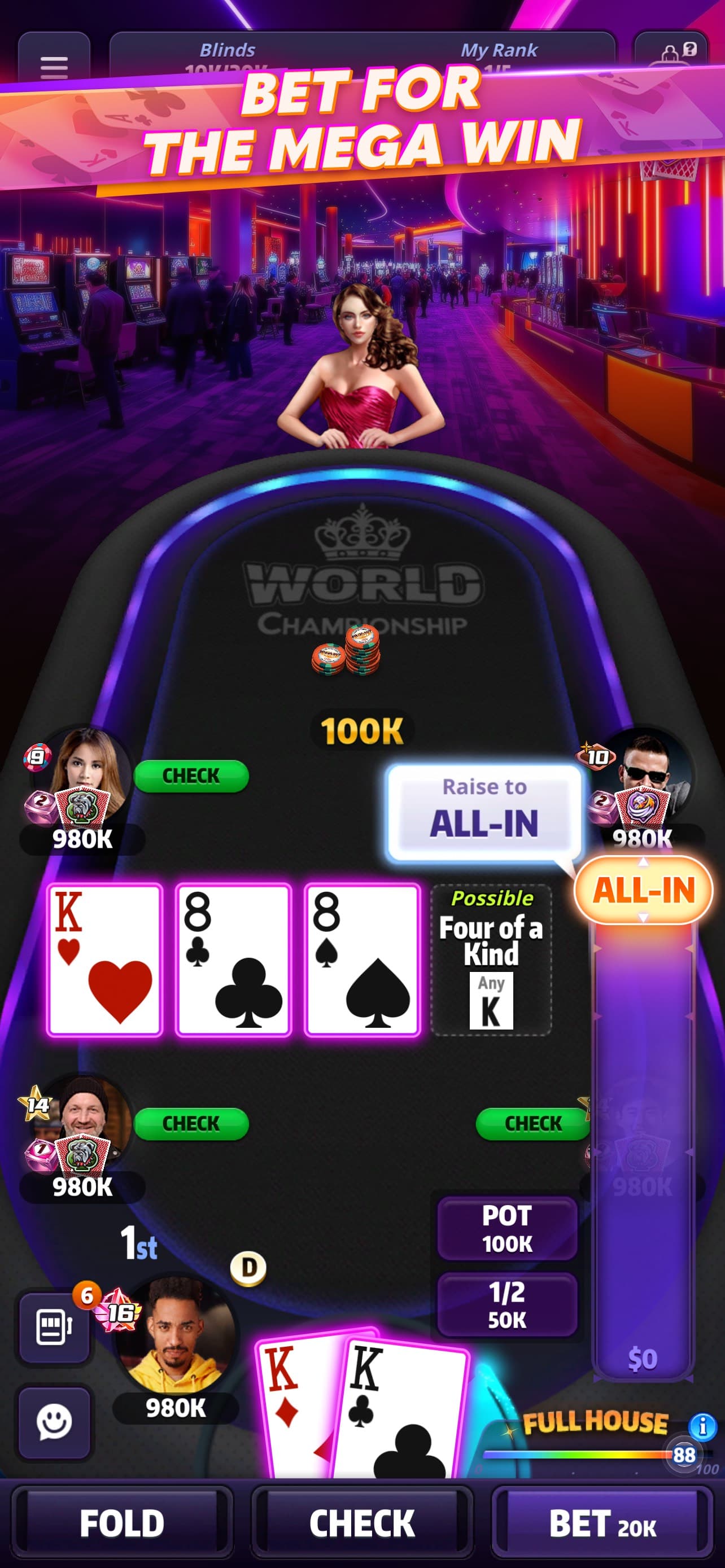 Mega Hit Poker: Texas Holdem screenshot 3 - screenshot