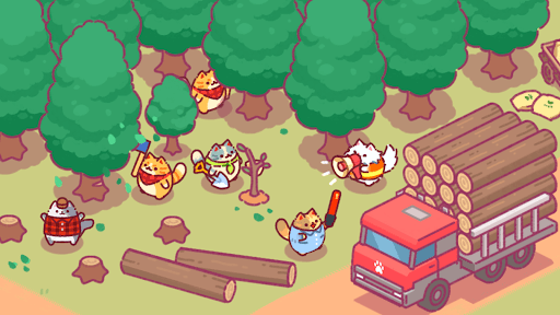 Lumbercat: Cute Idle Tycoon screenshot 14 - screenshot