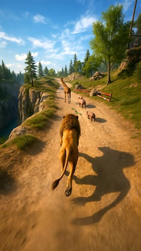 Animal Run: Wild Race screenshot 8 - screenshot