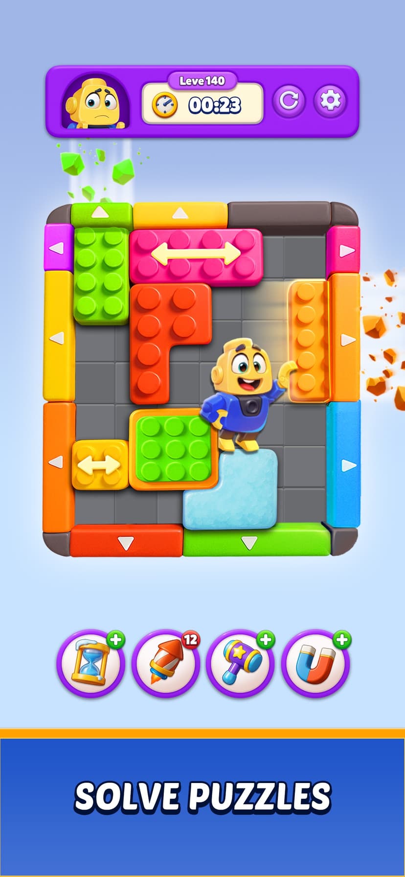 Color Block: Jam Puzzle 3D screenshot 1 - screenshot