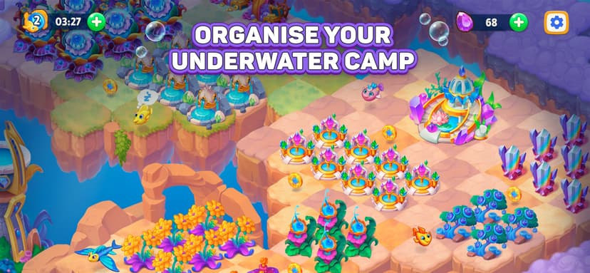 Sea Merge: Fish Aquarium screenshot 2 - screenshot