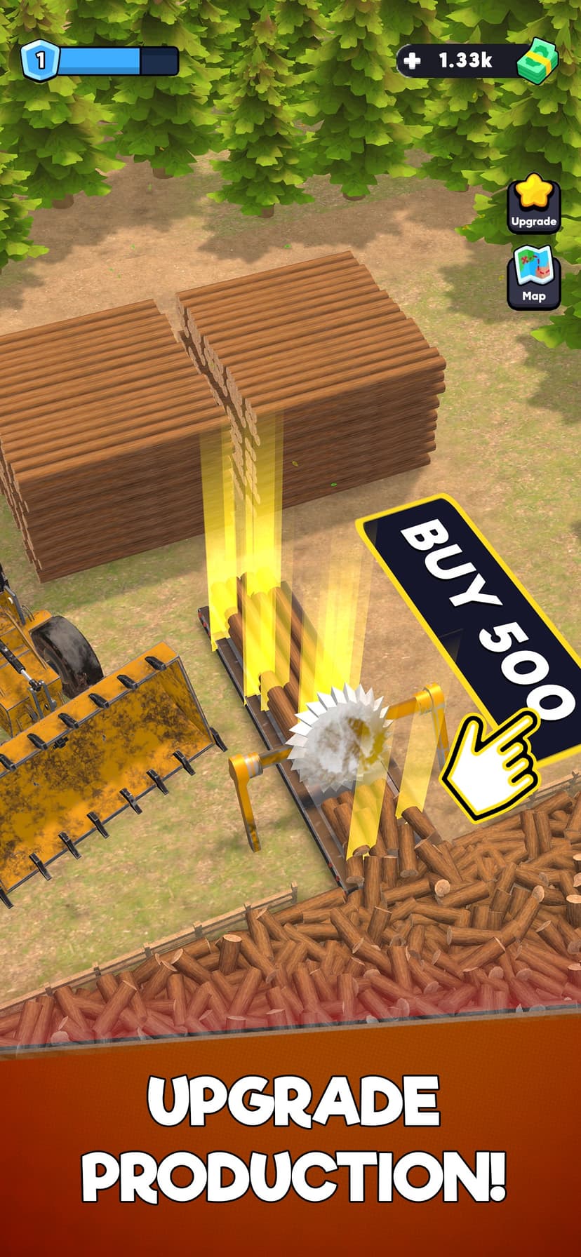 Idle Lumber Chopper Empire Inc screenshot 3 - screenshot