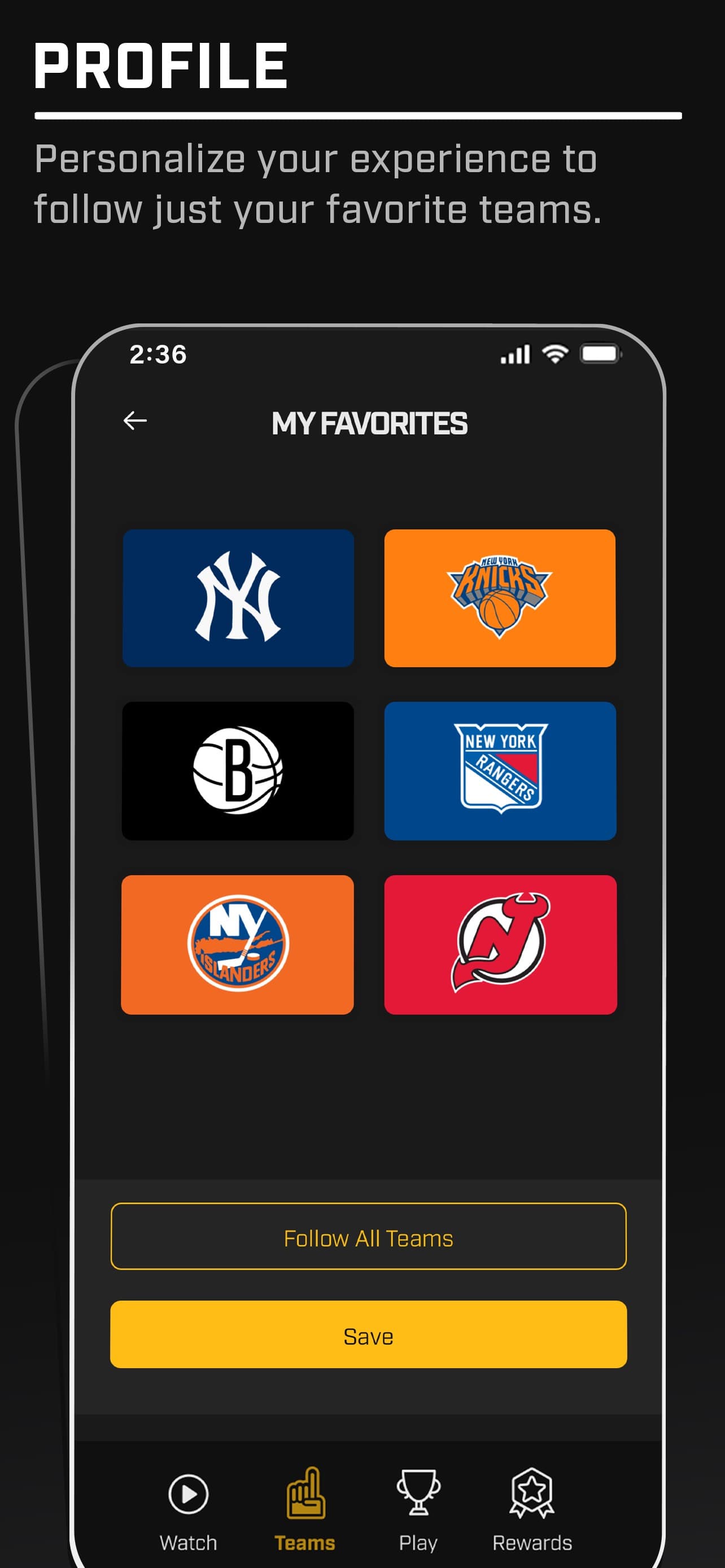 Gotham Sports screenshot 4 - screenshot