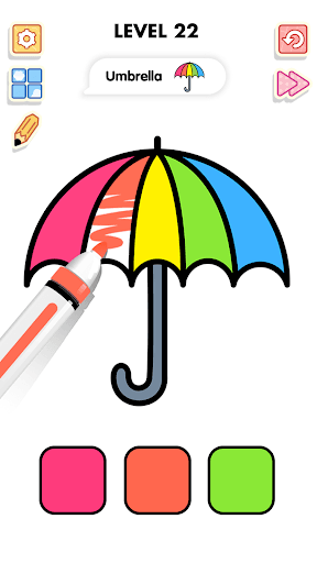 Color & Draw : Satisfying Game screenshot 4 - screenshot