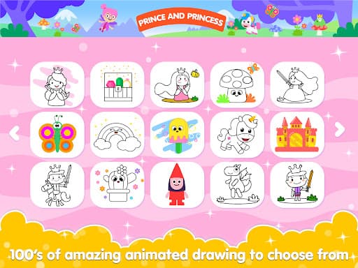 Coloring and Drawing For Girls screenshot 8 - screenshot