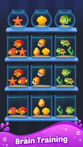 Fish Sort 3D: Match Puzzle screenshot 12 - screenshot