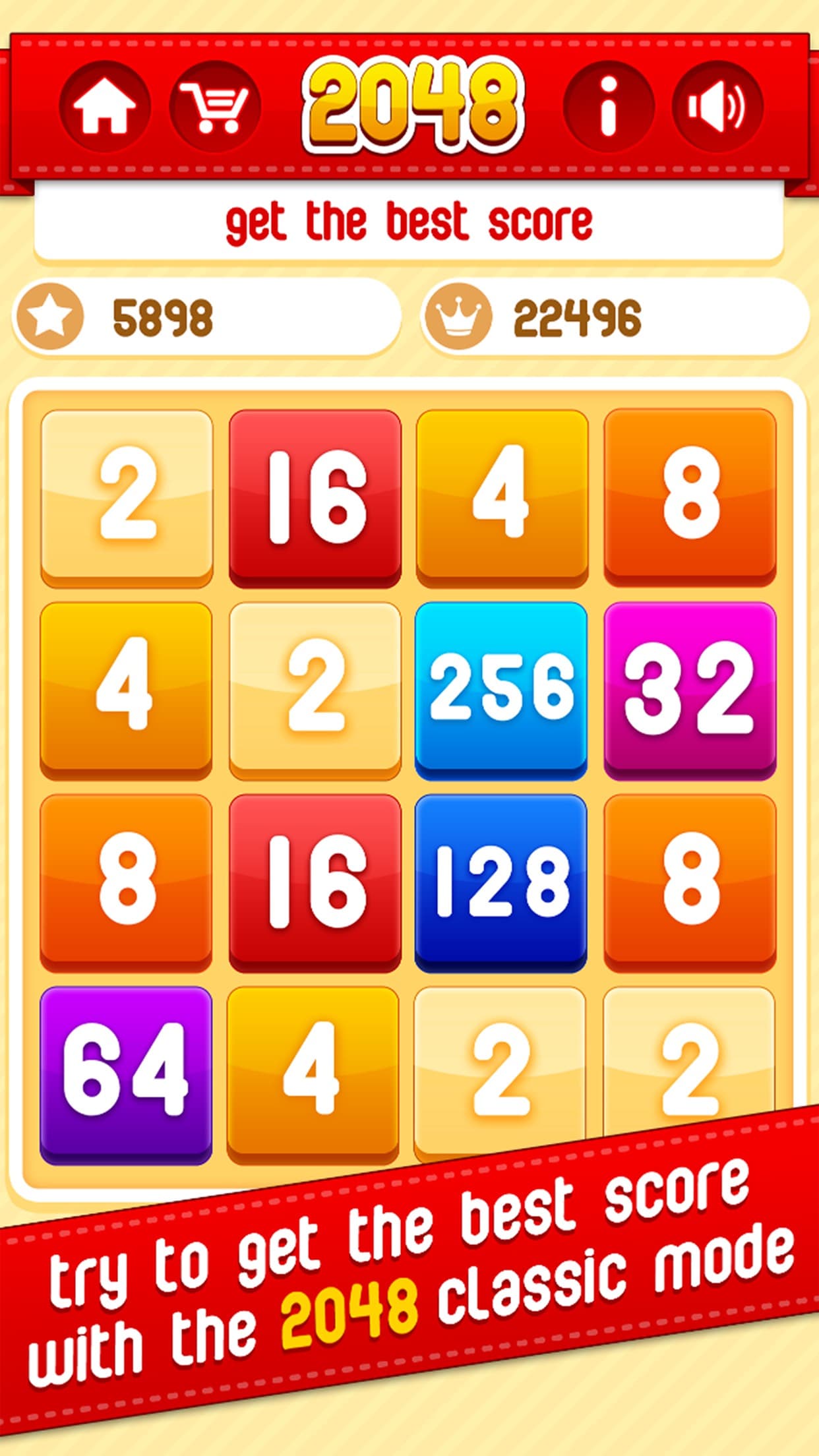 2048 plus – New Version screenshot 1 - screenshot