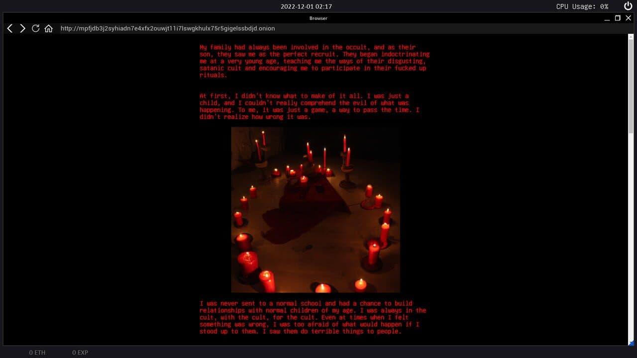Null - screenshot