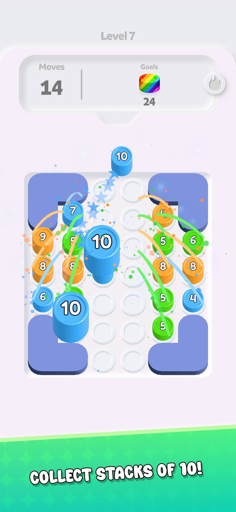 Stack 'em Up! Connect Puzzle screenshot 2 - screenshot