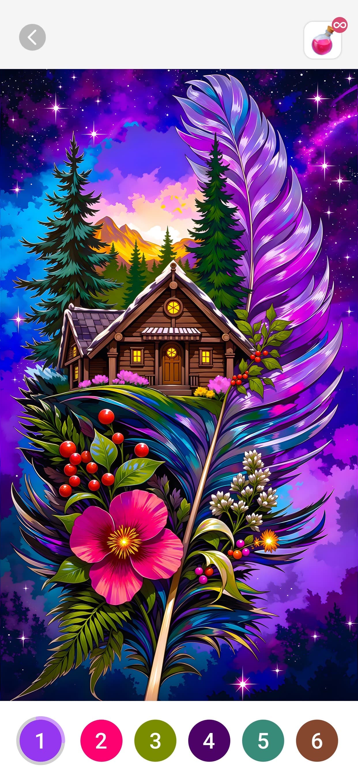 Fantasy Color by Numbers screenshot 5 - screenshot