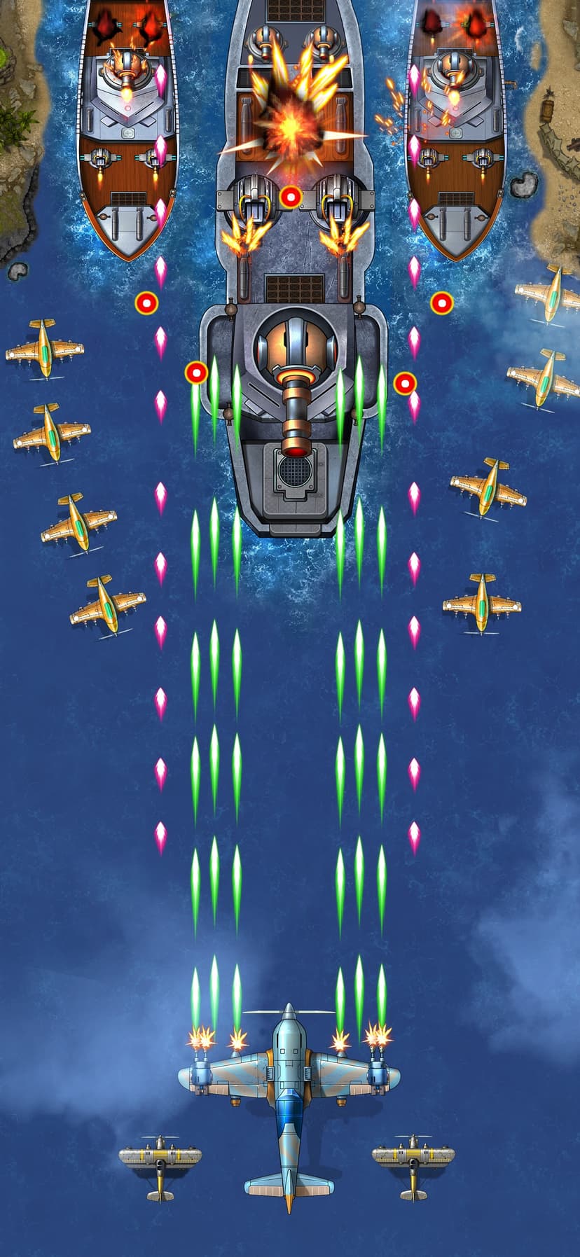 1941 AirAttack: Airplane Game screenshot 2 - screenshot