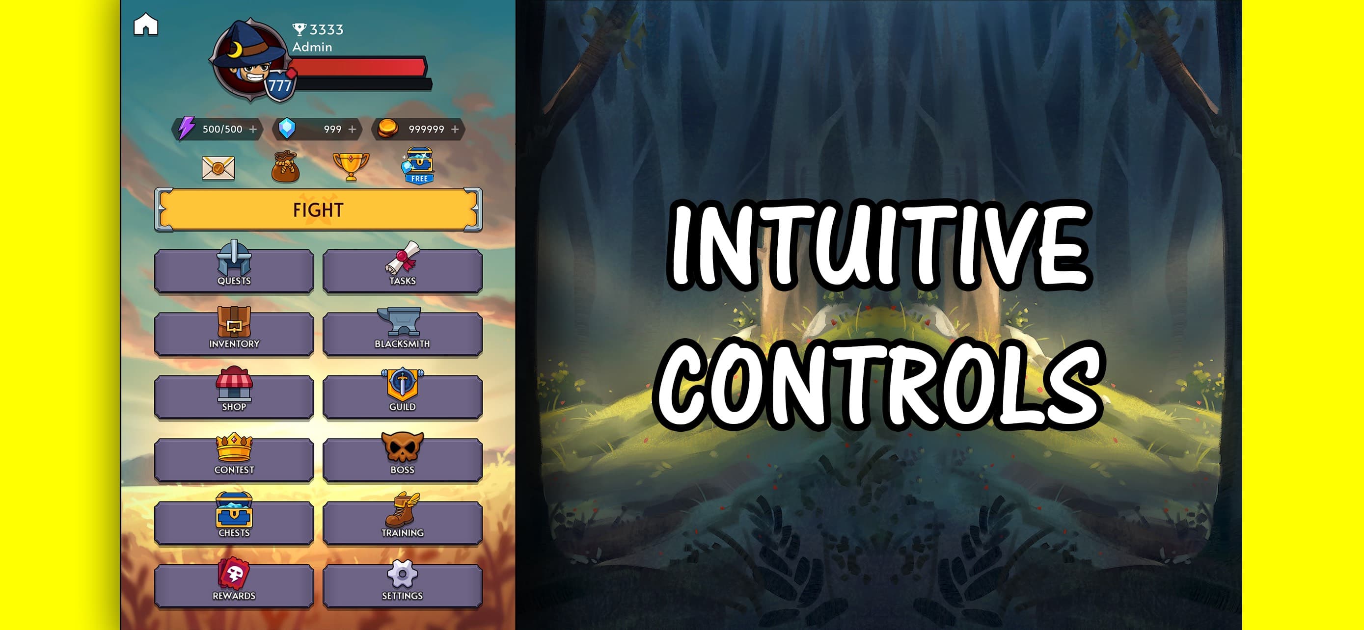 Simplest RPG - AFK Idle Game screenshot 1 - screenshot