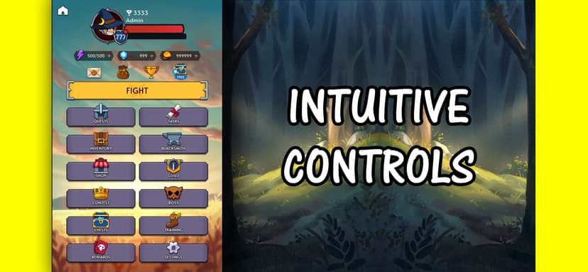 Simplest RPG - AFK Idle Game screenshot 1 - screenshot