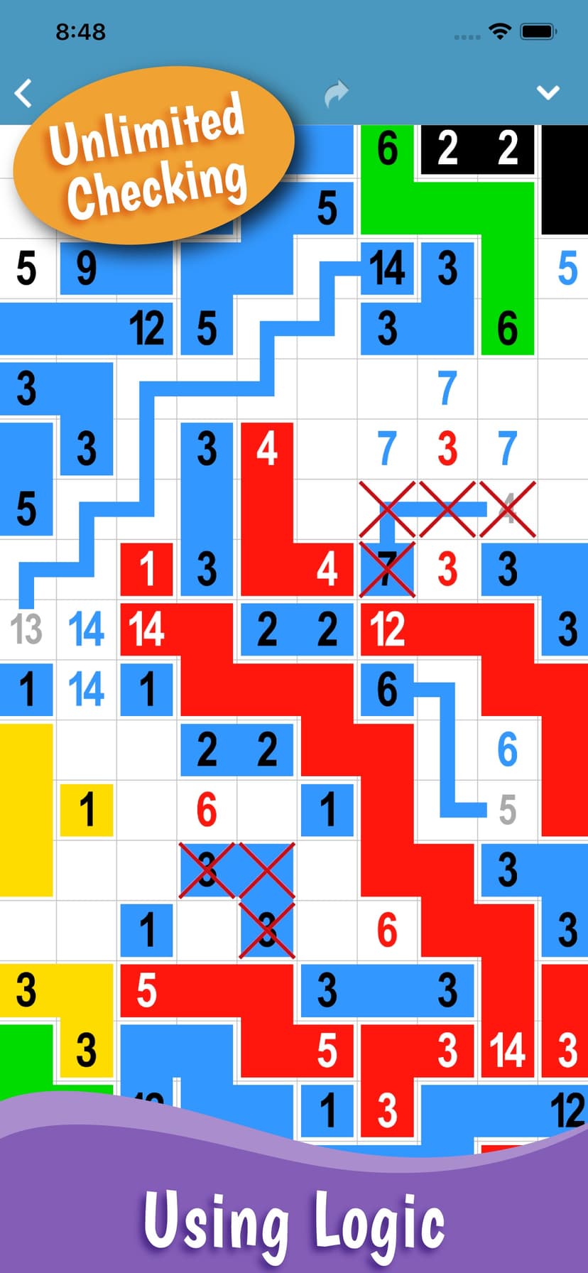 Link-a-Pix: Nonogram Links screenshot 2 - screenshot