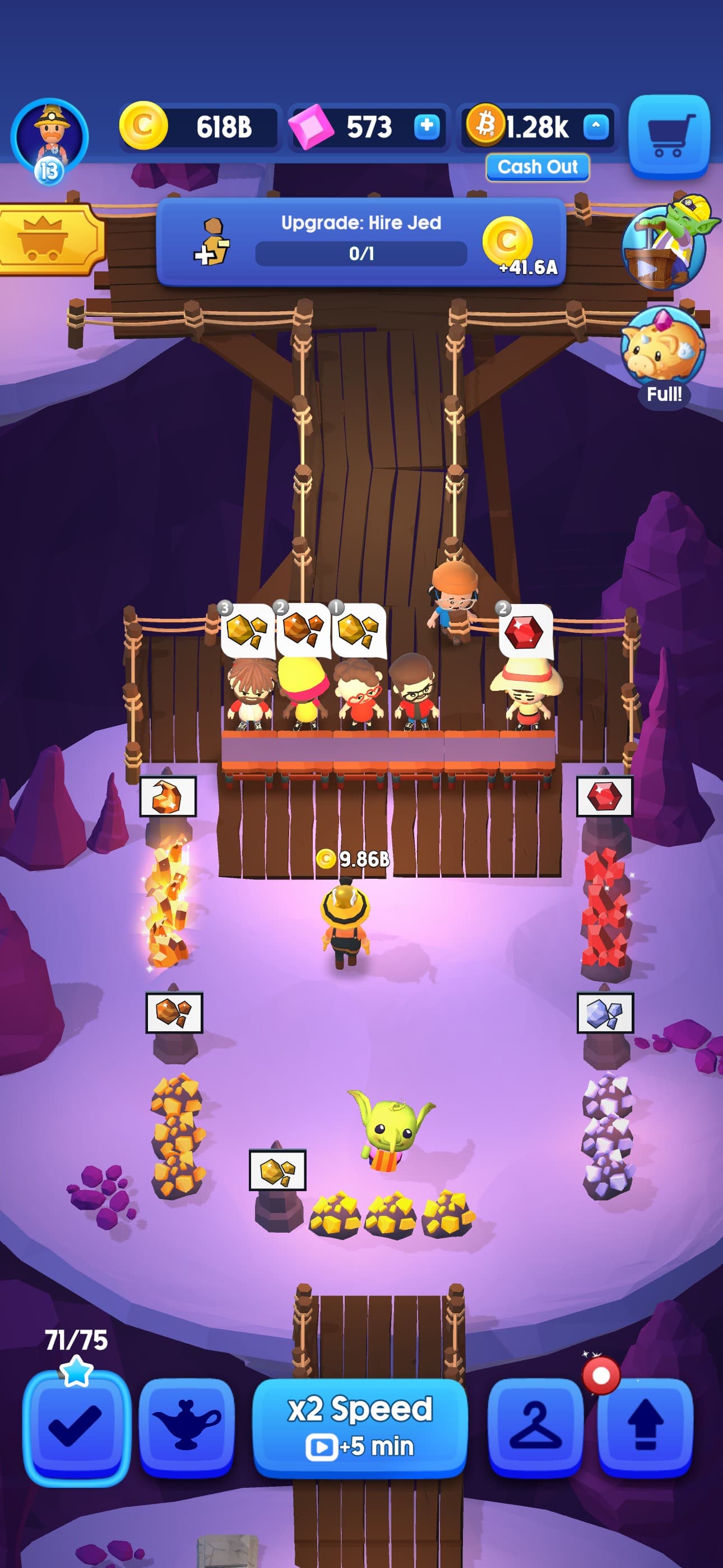 Idle Mine! Tycoon Mining Game screenshot 3 - screenshot