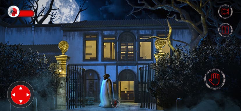 Scary Granny Nun House 3D Game screenshot 1 - screenshot