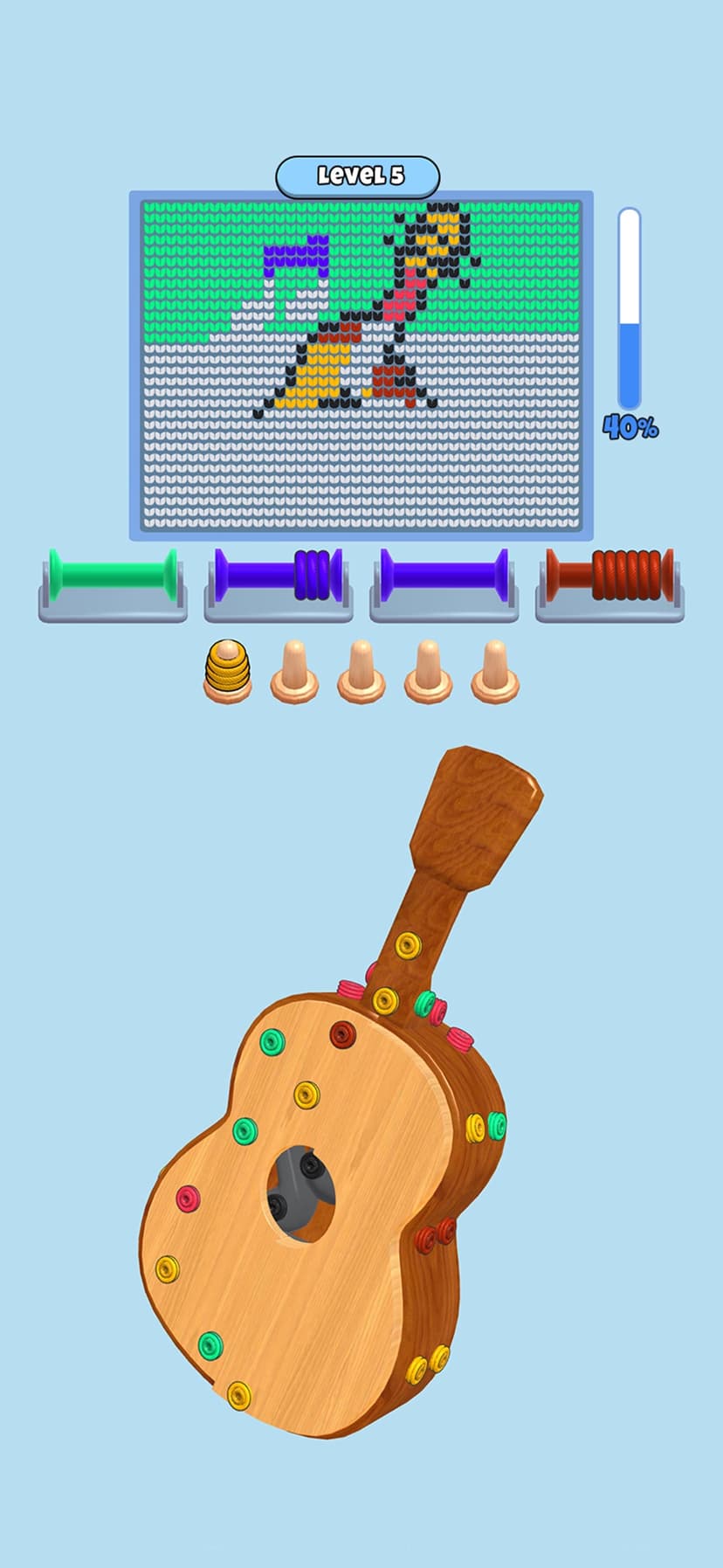 Wool Master 3D - Thread Sort screenshot 10 - screenshot