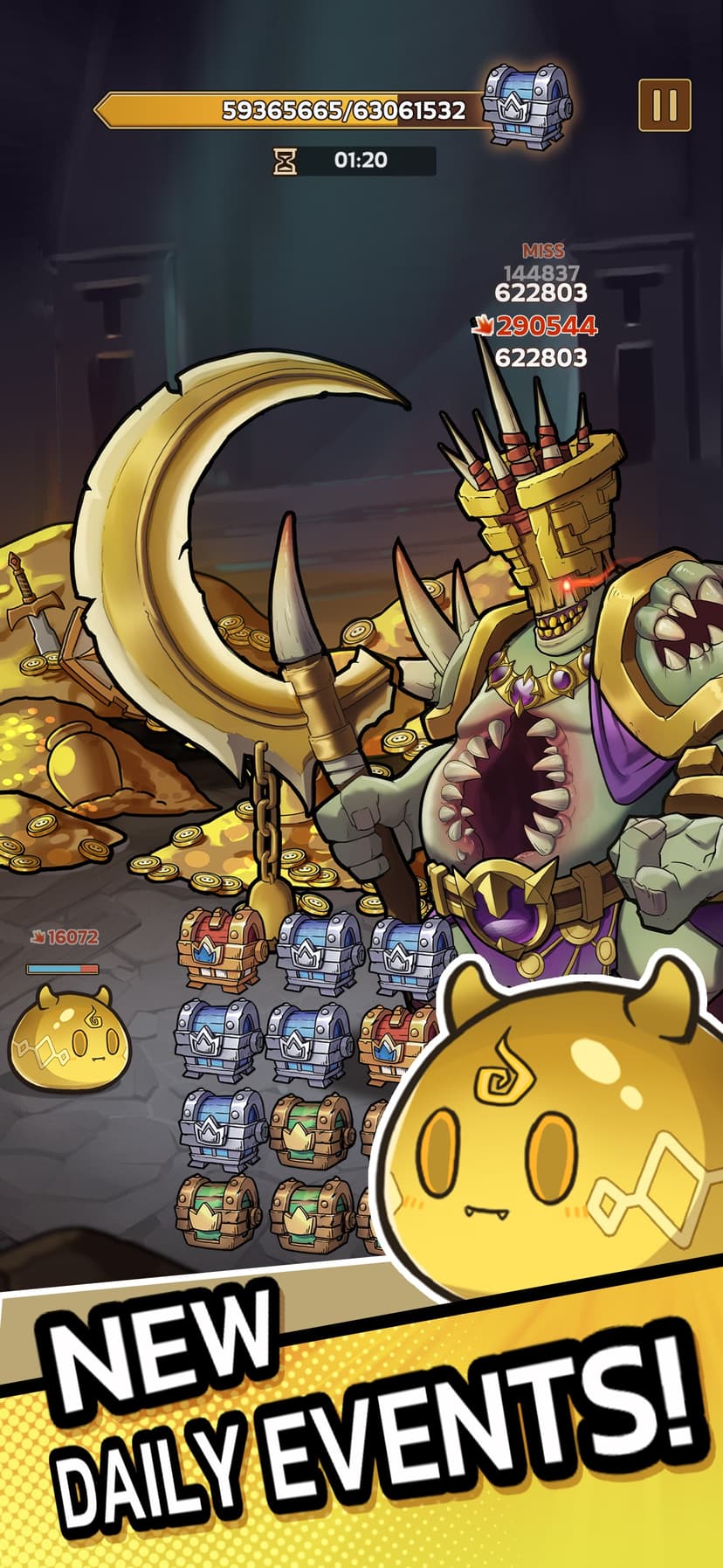Slime Castle: Idle TD RTS Game screenshot 5 - screenshot