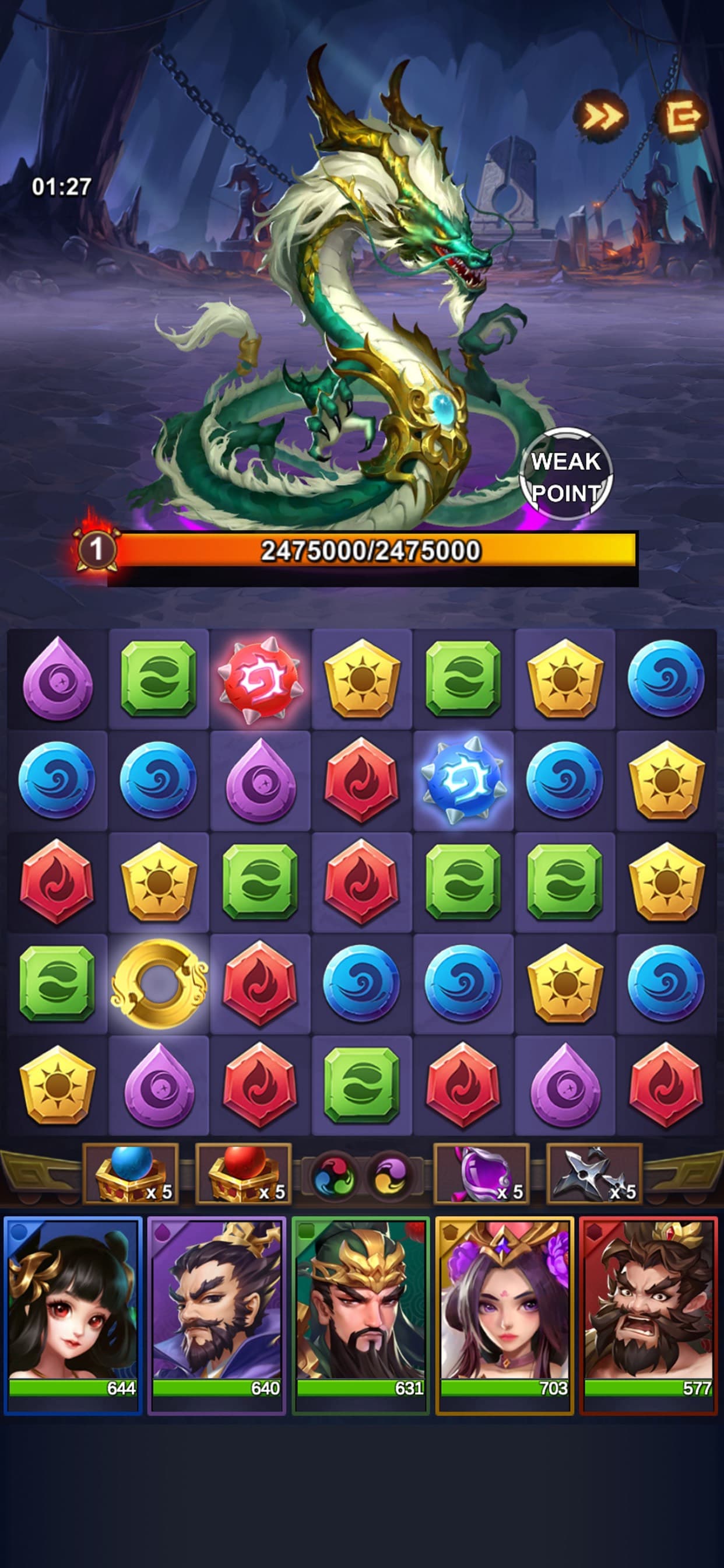 Three Kingdoms & Puzzles screenshot 5 - screenshot