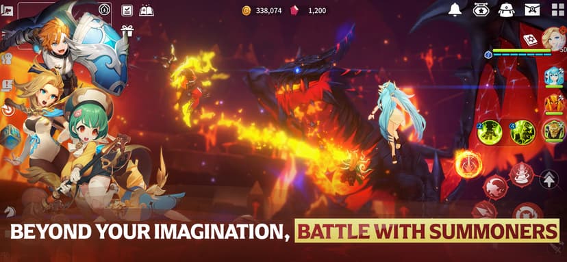 Summoners War: Chronicles screenshot 2 - screenshot