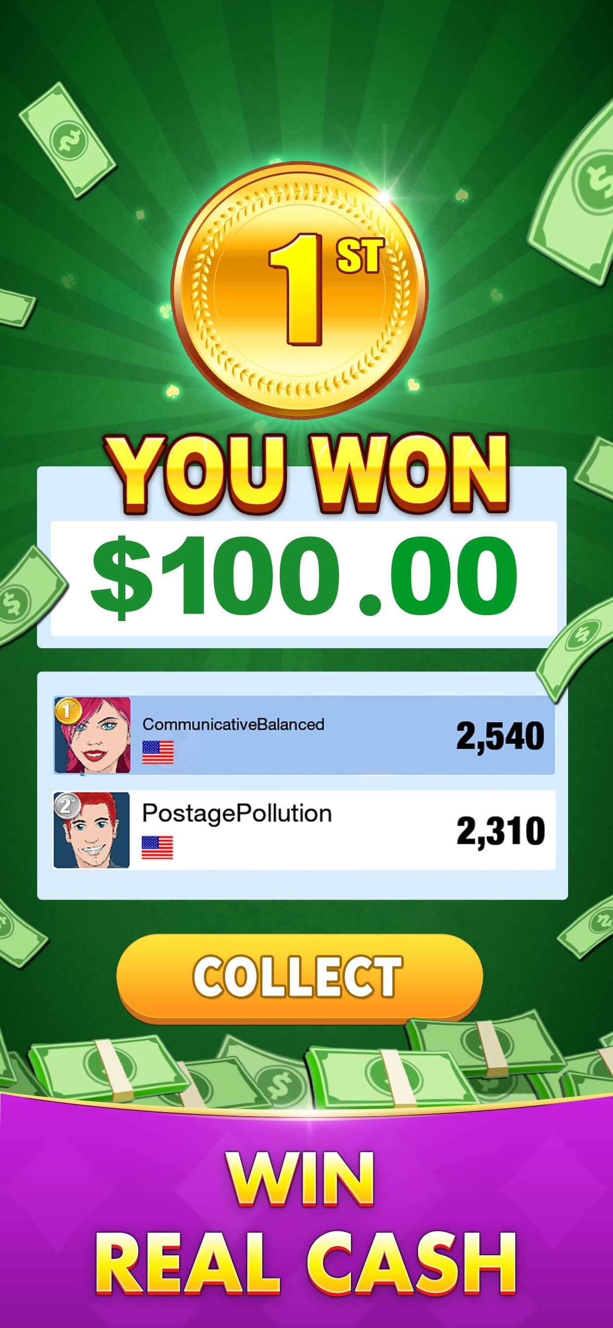 Solitaire for Cash screenshot 3 - screenshot