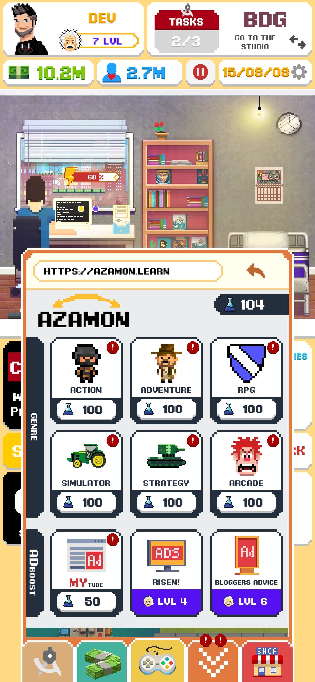 Dev Tycoon Idle Games Offline screenshot 5 - screenshot